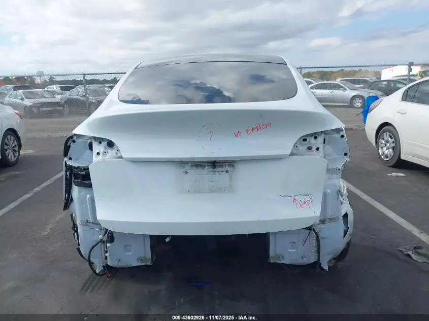 2020 TESLA MODEL Y LONG RANGE DUAL MOTOR ALL-WHEEL DRIVE