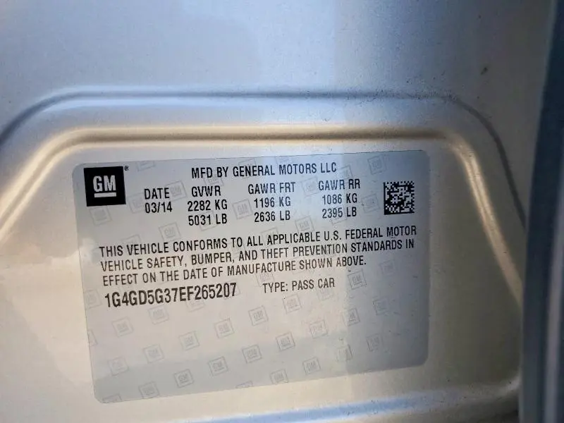 2014 BUICK LACROSSE PREMIUM  