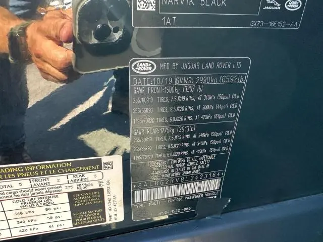 2020 LAND ROVER DISCOVERY SE  