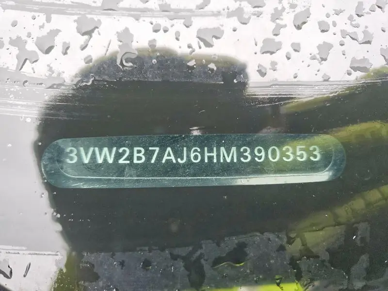 2017 VOLKSWAGEN JETTA S  