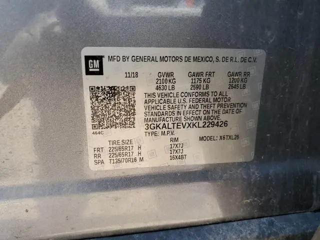 2019 GMC TERRAIN SLE  