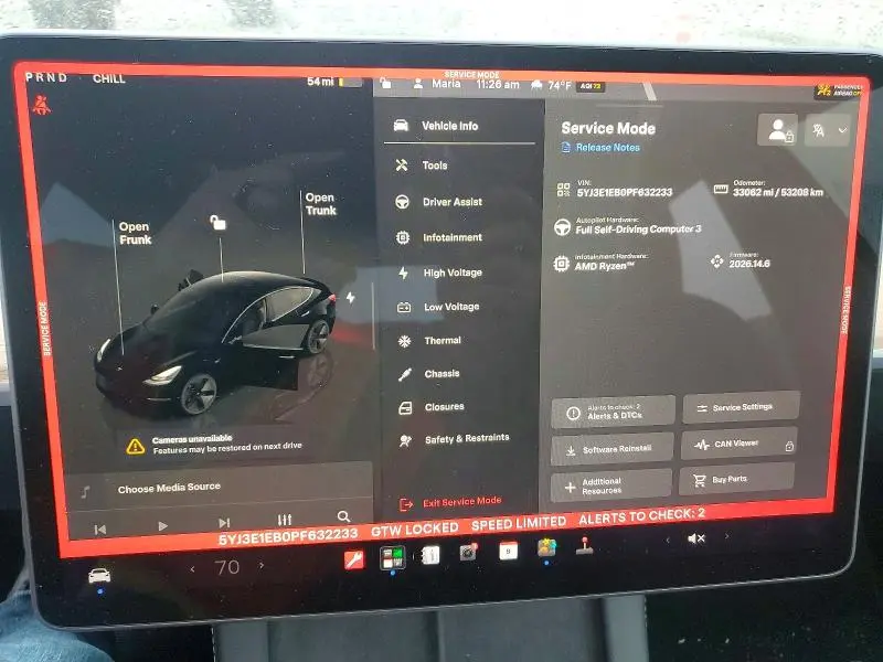 2023 TESLA MODEL 3   