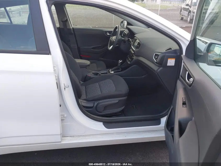 2019 HYUNDAI IONIQ HYBRID BLUE