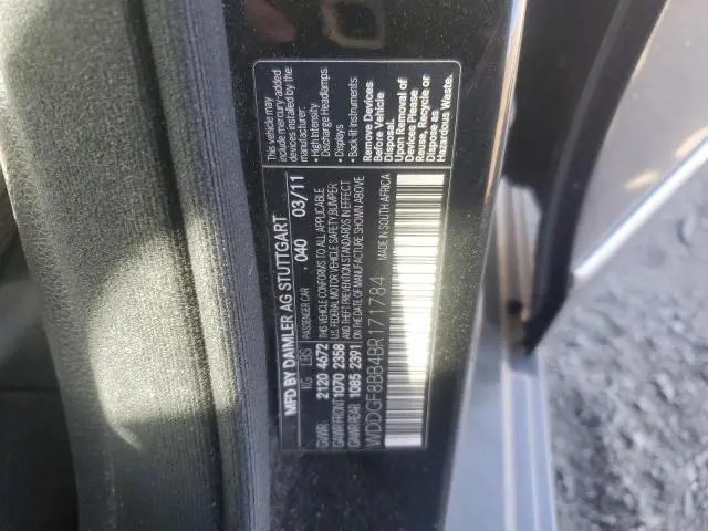 2011 MERCEDES-BENZ C 300 4MATIC  