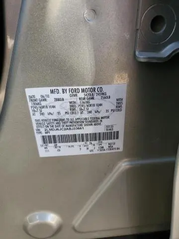 2010 LINCOLN MKX   