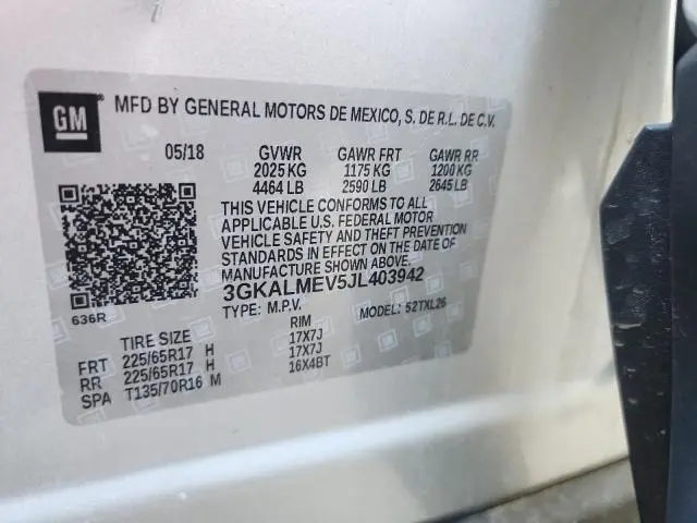 2018 GMC TERRAIN SLE  