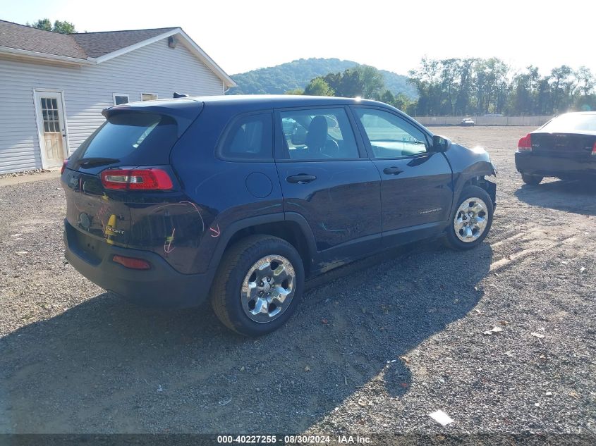 2016 JEEP CHEROKEE SPORT