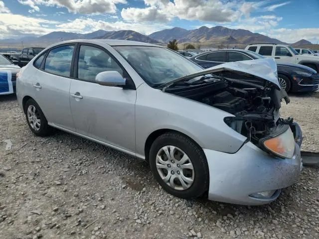 2010 HYUNDAI ELANTRA BLUE  
