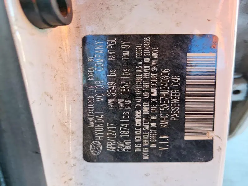 2017 HYUNDAI ACCENT SE  