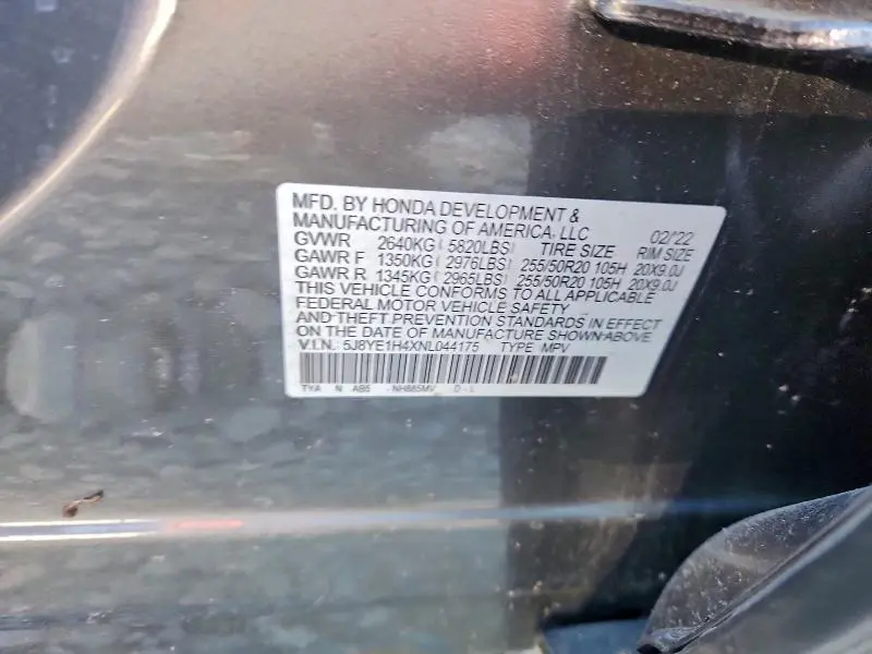 2022 ACURA MDX TECHNOLOGY  