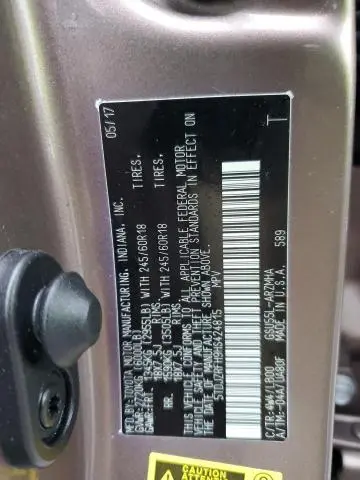 2017 TOYOTA HIGHLANDER SE  