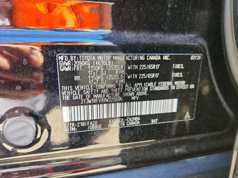2024 TOYOTA RAV4 XLE  