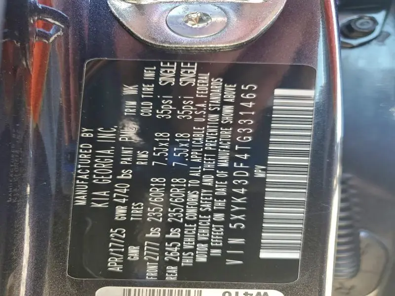 2026 KIA SPORTAGE SX  