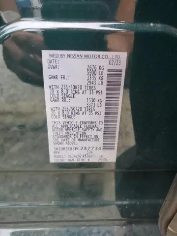 2023 NISSAN PATHFINDER SL  