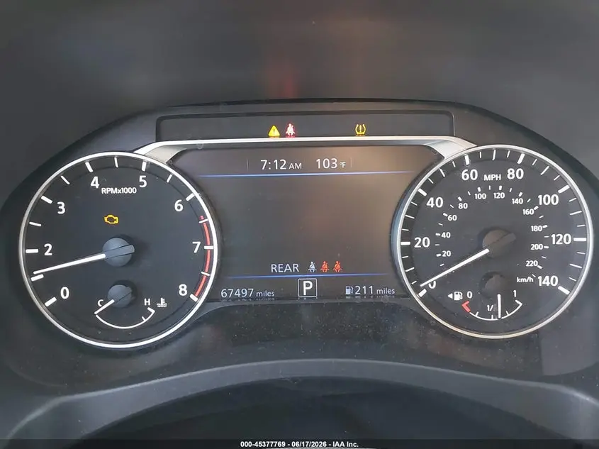 2023 NISSAN ALTIMA SV FWD