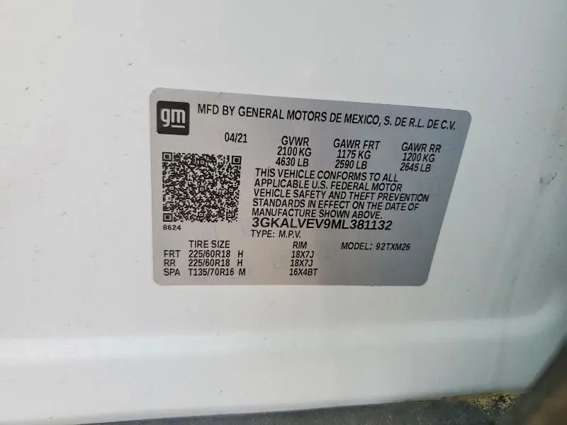 2021 GMC TERRAIN SLT  