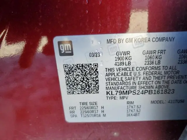 2023 CHEVROLET TRAILBLAZER LT  