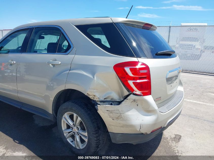 2016 CHEVROLET EQUINOX LS