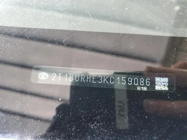 2019 TOYOTA COROLLA L  