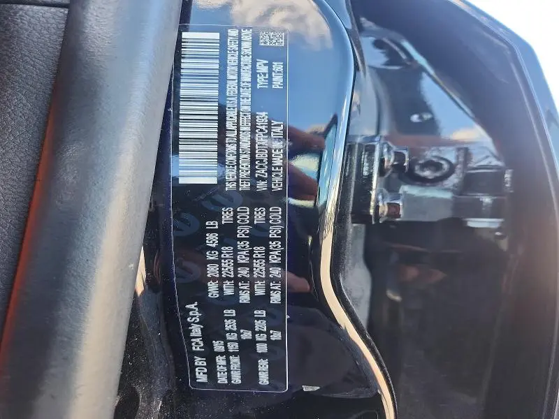 2015 JEEP RENEGADE LIMITED  
