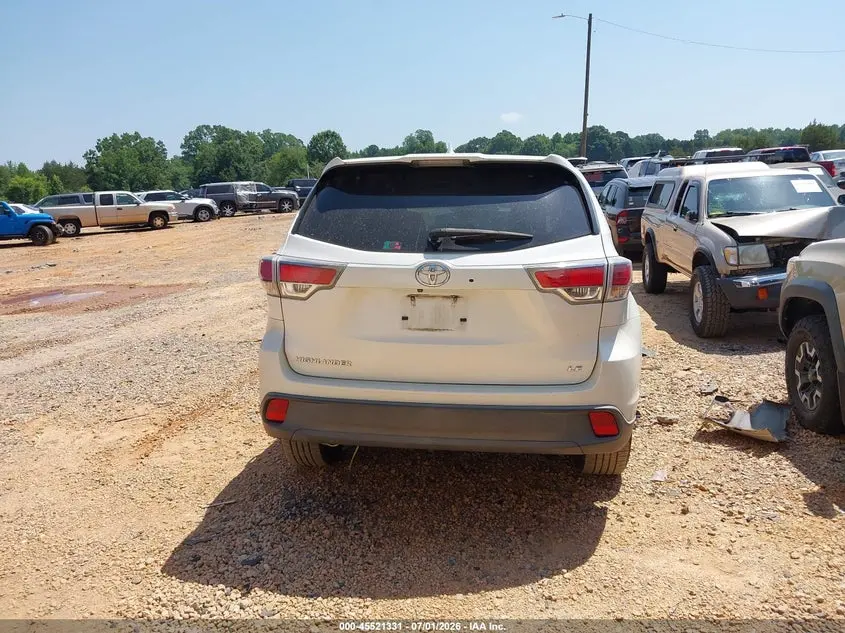 2015 TOYOTA HIGHLANDER LE PLUS V6