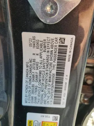 2023 HONDA CIVIC SPORT  