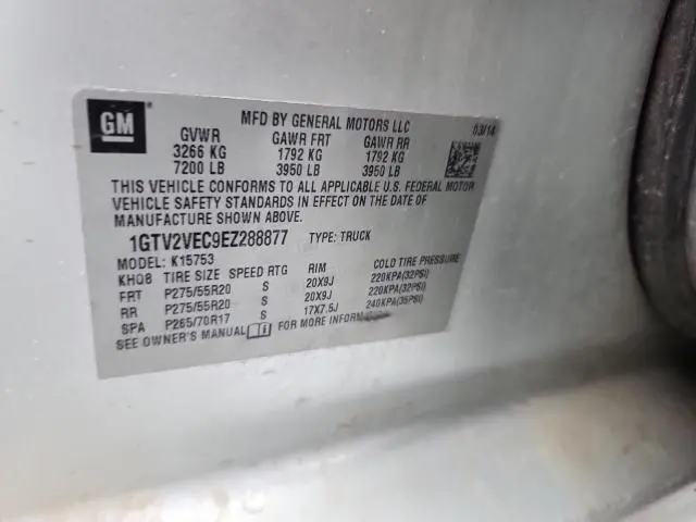 2014 GMC SIERRA K1500 SLT  