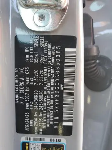 2025 KIA TELLURIDE EX  