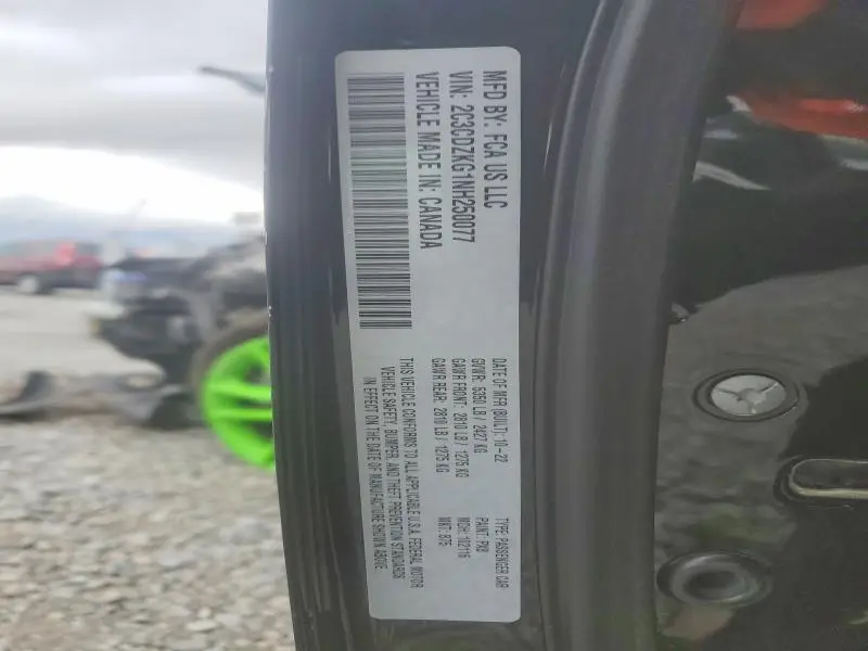 2022 DODGE CHALLENGER GT  