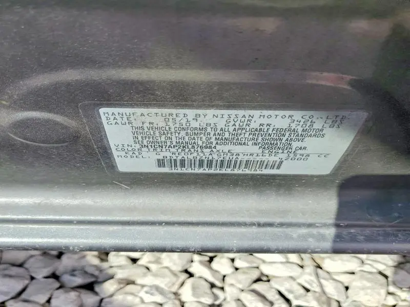 2019 NISSAN VERSA SV  