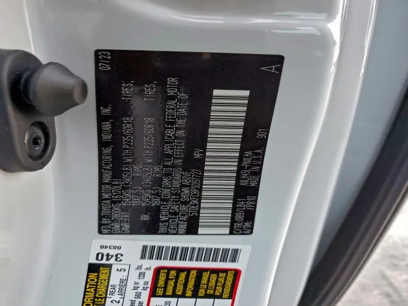 2023 TOYOTA SIENNA LIMITED  