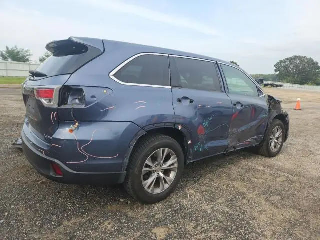 2014 TOYOTA HIGHLANDER LE  