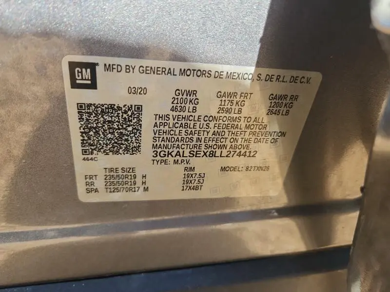2020 GMC TERRAIN DENALI  