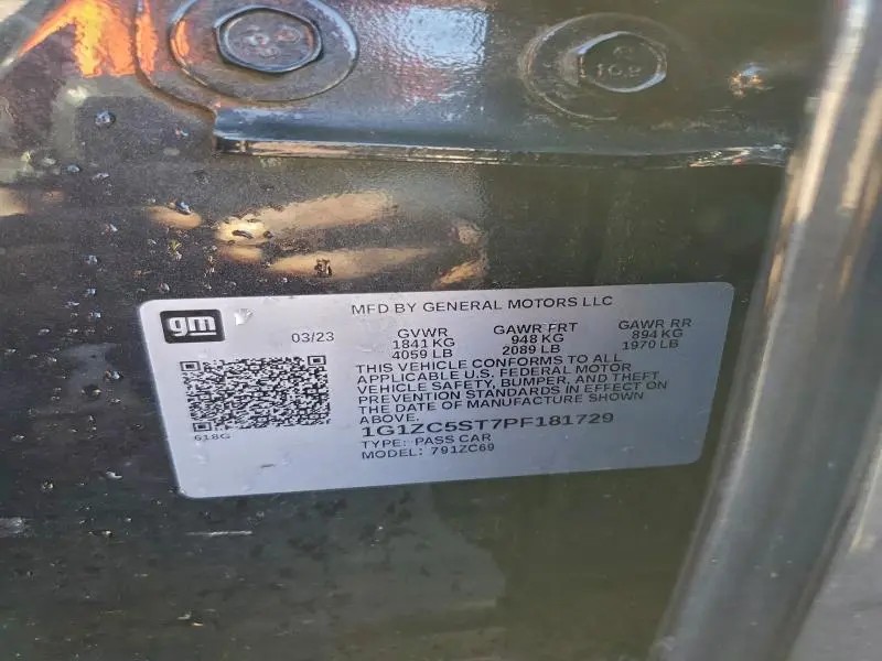 2023 CHEVROLET MALIBU LS  