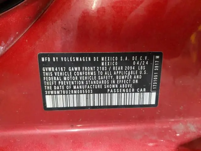 2024 VOLKSWAGEN JETTA SPORT  
