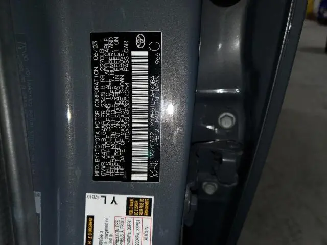 2023 TOYOTA PRIUS PRIME SE  