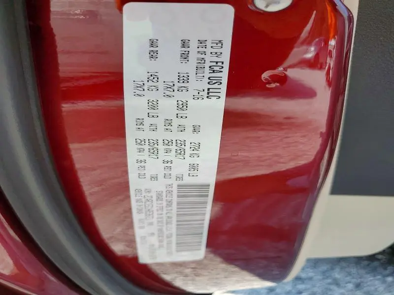 2017 CHRYSLER PACIFICA TOURING L PLUS  