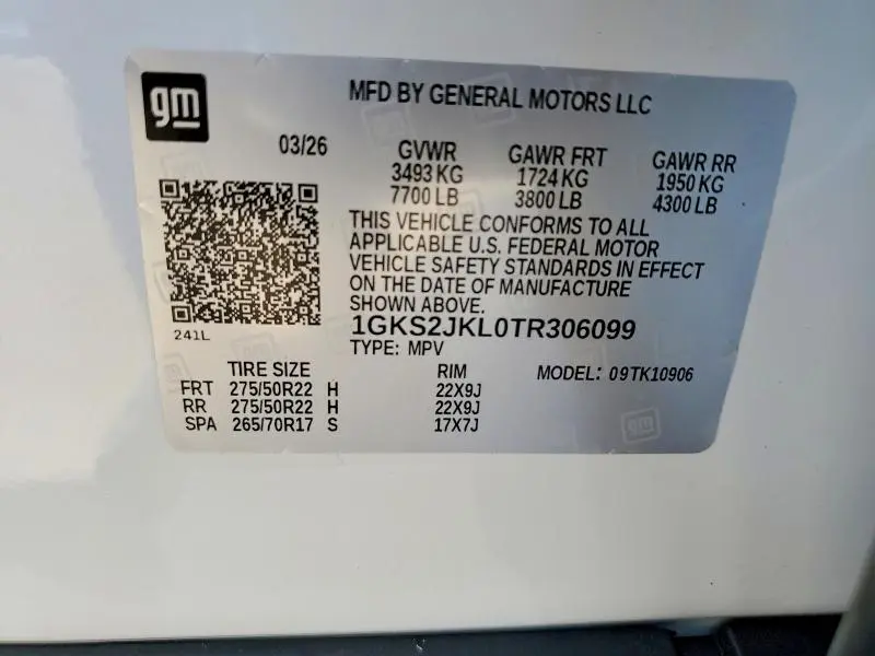 2026 GMC YUKON XL DENALI  