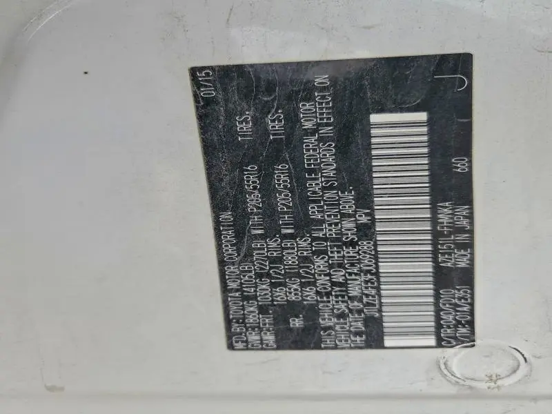 2015 TOYOTA SCION XB   