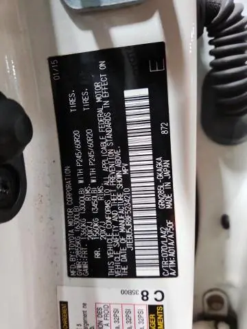 2015 TOYOTA 4RUNNER SR5/SR5 PREMIUM  