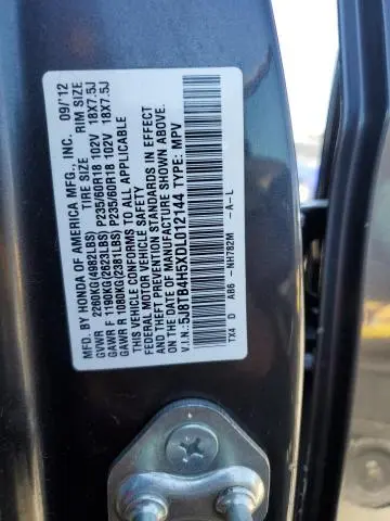 2013 ACURA RDX TECHNOLOGY  