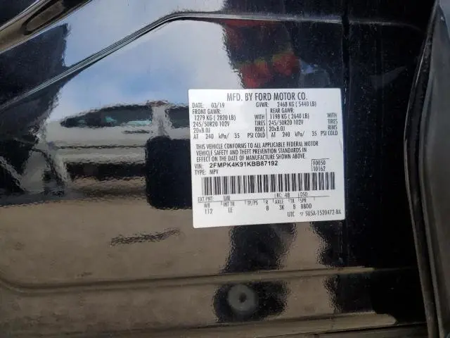 2019 FORD EDGE TITANIUM  