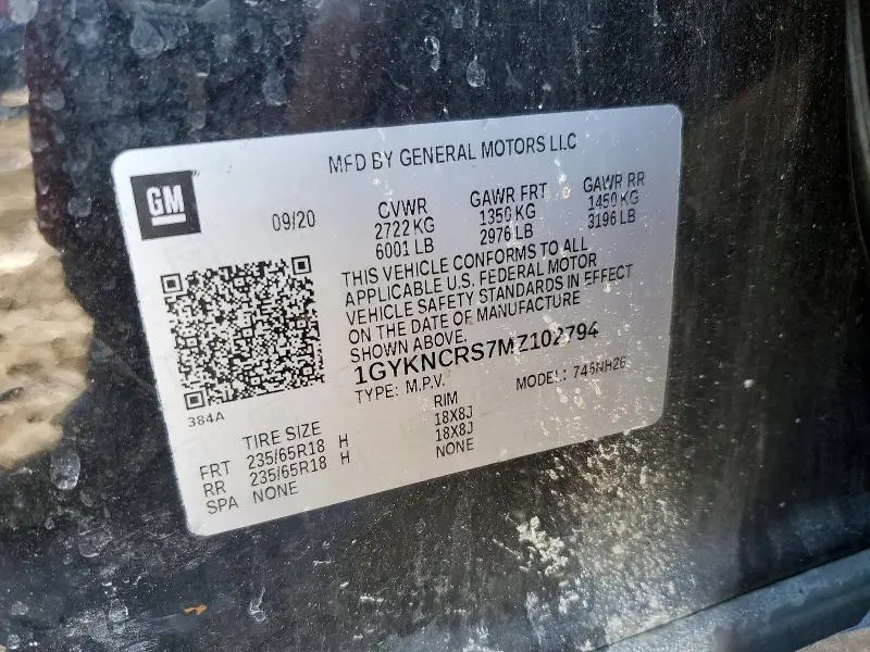 2021 CADILLAC XT5 PREMIUM LUXURY  