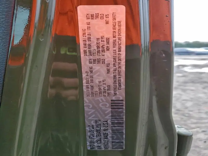 2021 JEEP GLADIATOR MOJAVE  