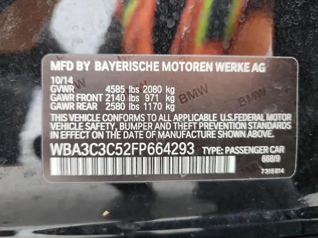 2015 BMW 320 I XDRIVE  