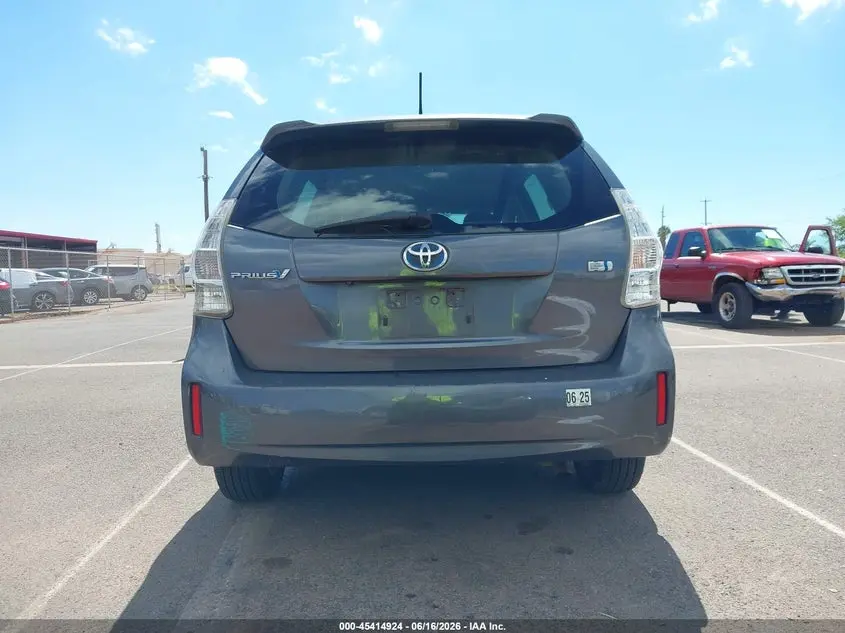 2013 TOYOTA PRIUS V FIVE/THREE/TWO