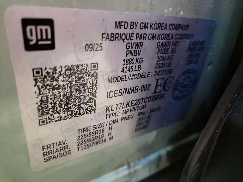 2026 CHEVROLET TRAX ACTIV  