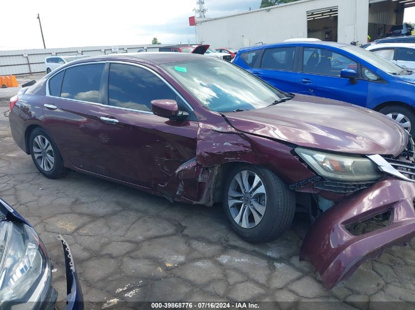 2015 HONDA ACCORD LX