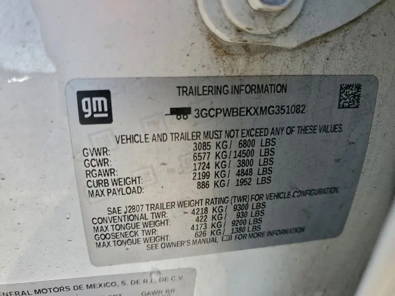 2021 CHEVROLET SILVERADO C1500 CUSTOM  