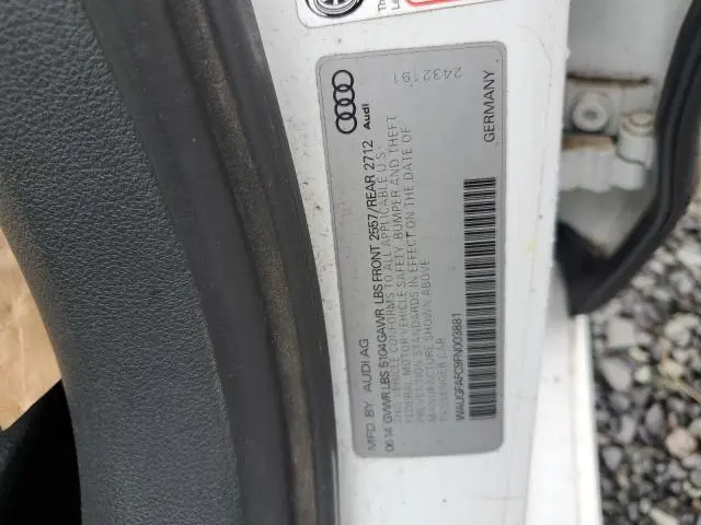 2015 AUDI A6 PREMIUM PLUS  